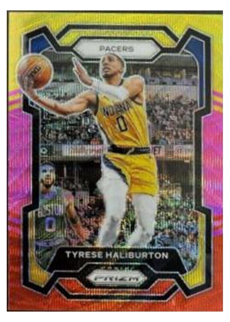 2023-24 Panini Prizm Base Set Tyrese Haliburton #102 card
