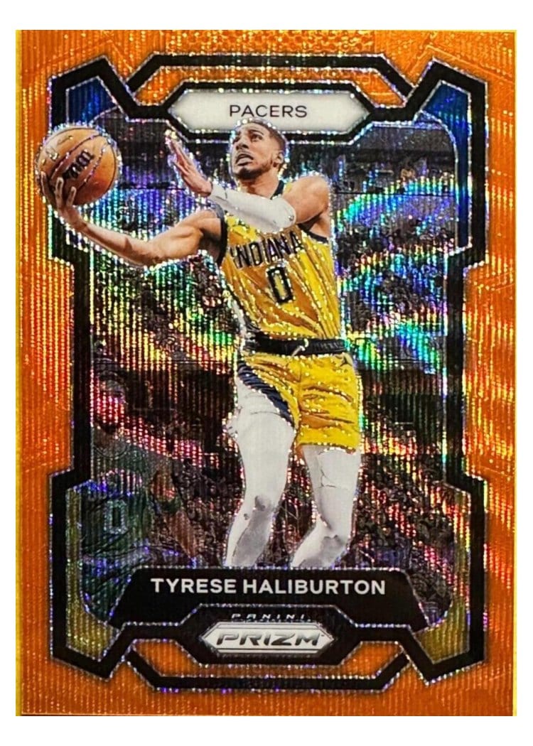 2023-24 Panini Prizm Base Set Tyrese Haliburton #102 card