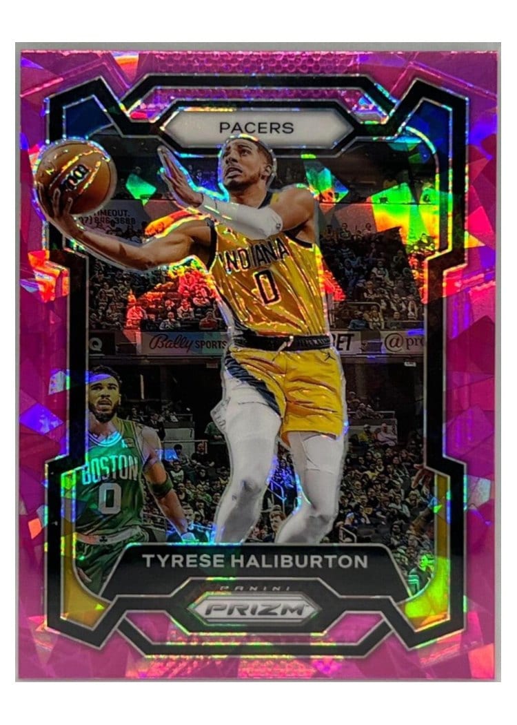 2023-24 Panini Prizm Base Set Tyrese Haliburton #102 card