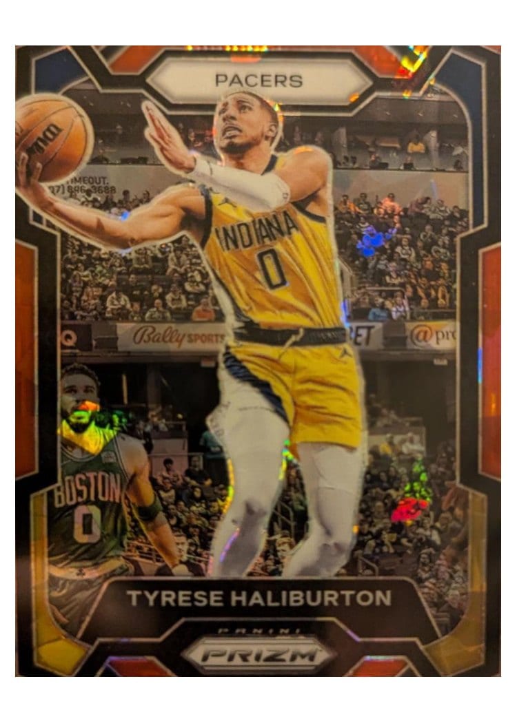 2023-24 Panini Prizm Base Set Tyrese Haliburton #102 card