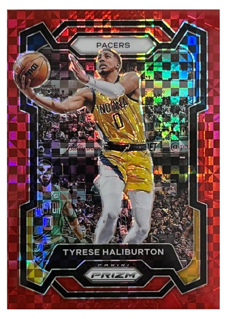 2023-24 Panini Prizm Base Set Tyrese Haliburton #102 card