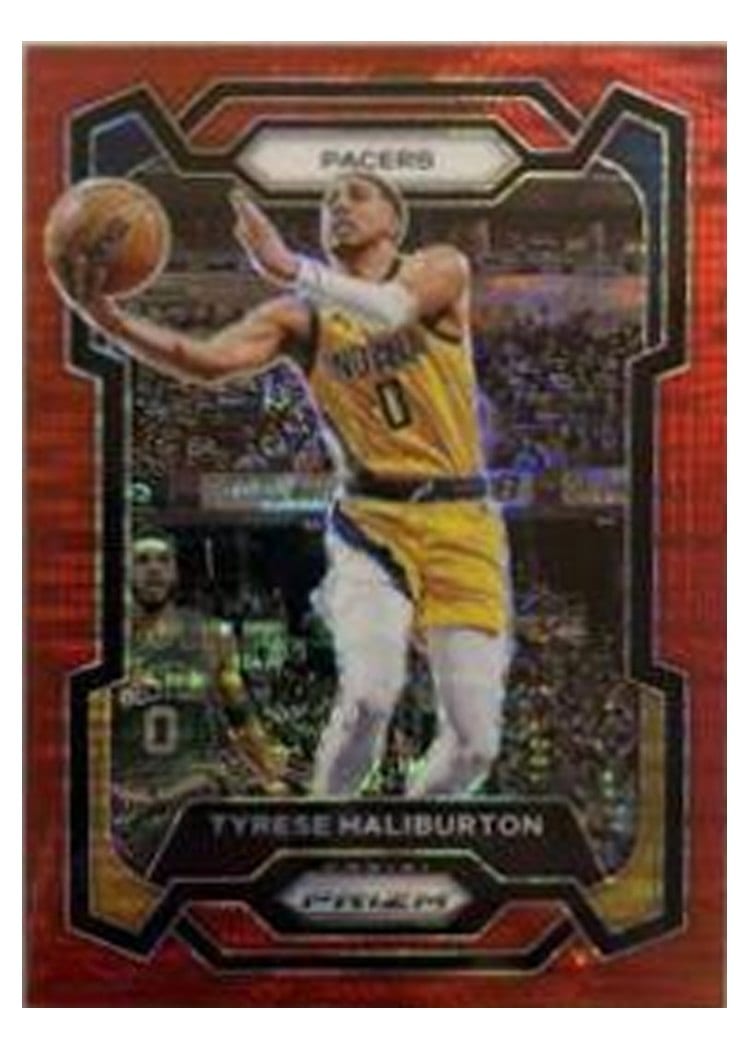 2023-24 Panini Prizm Base Set Tyrese Haliburton #102 card