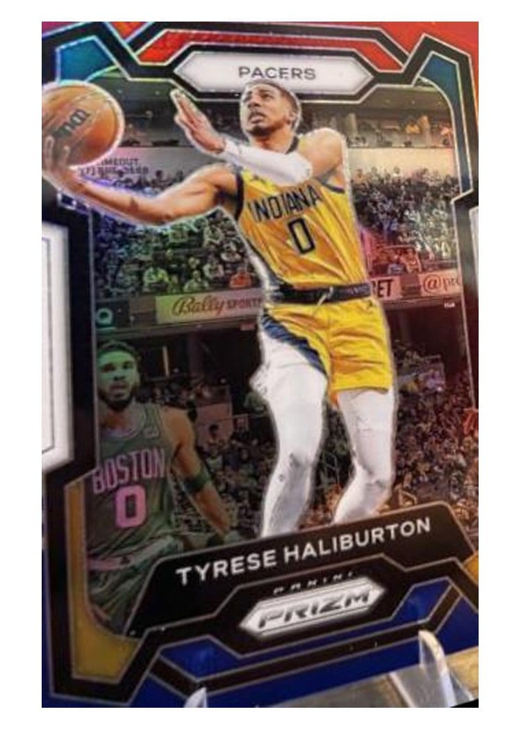 2023-24 Panini Prizm Base Set Tyrese Haliburton #102 card