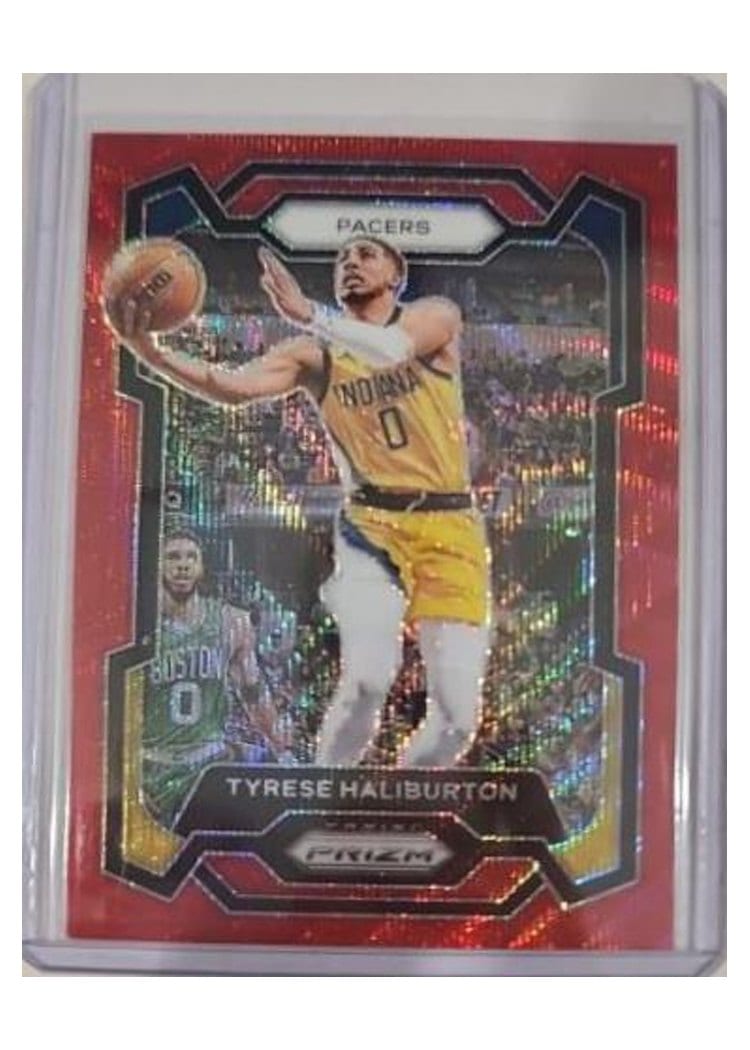 2023-24 Panini Prizm Base Set Tyrese Haliburton #102 card