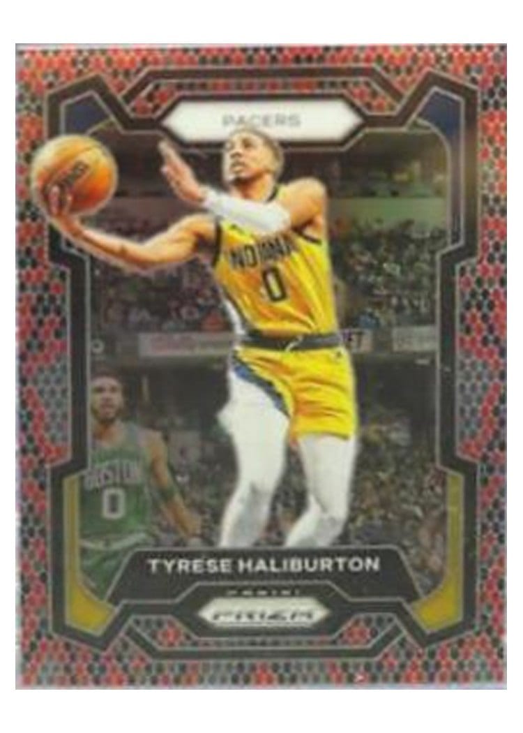 2023-24 Panini Prizm Base Set Tyrese Haliburton #102 card