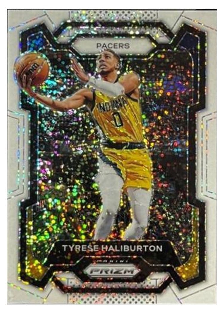 2023-24 Panini Prizm Base Set Tyrese Haliburton #102 card