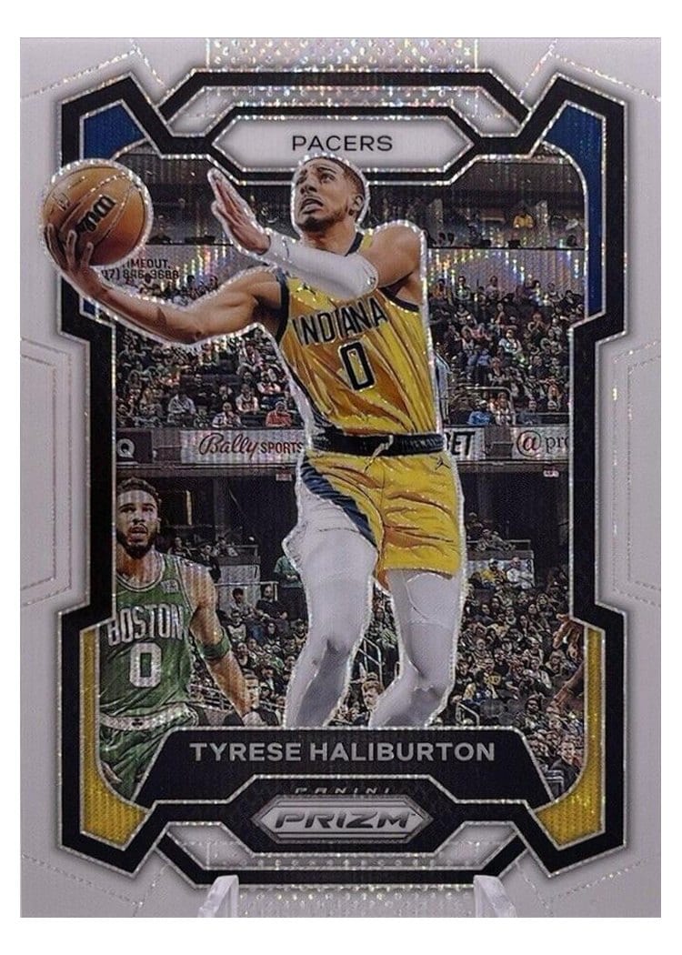 2023-24 Panini Prizm Base Set Tyrese Haliburton #102 card