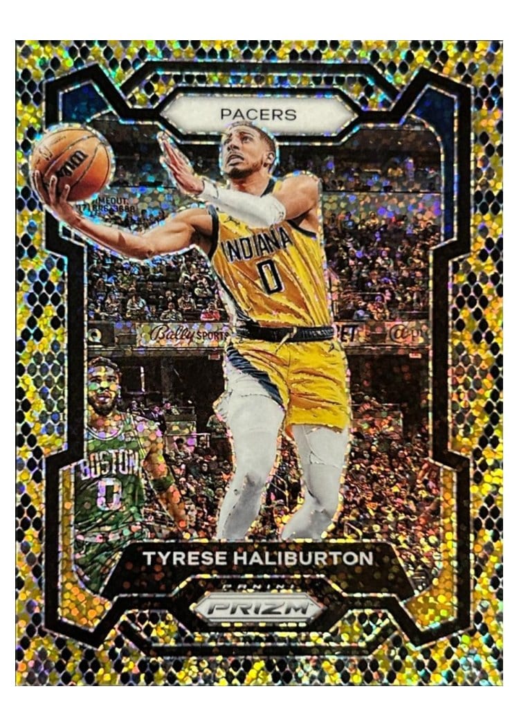 2023-24 Panini Prizm Base Set Tyrese Haliburton #102 card