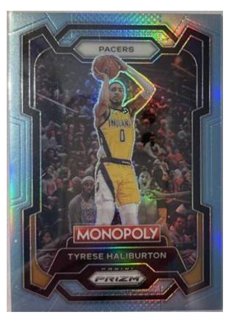 2023-24 Panini Prizm Monopoly Base Set Tyrese Haliburton #34 card