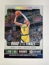2024-25 Hoops Road to the Finals First Round Recap Tyrese Haliburton #7 card