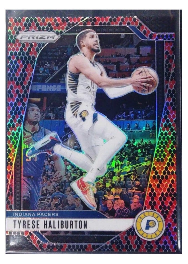 2024-25 Panini Prizm Base Set Tyrese Haliburton #99 card