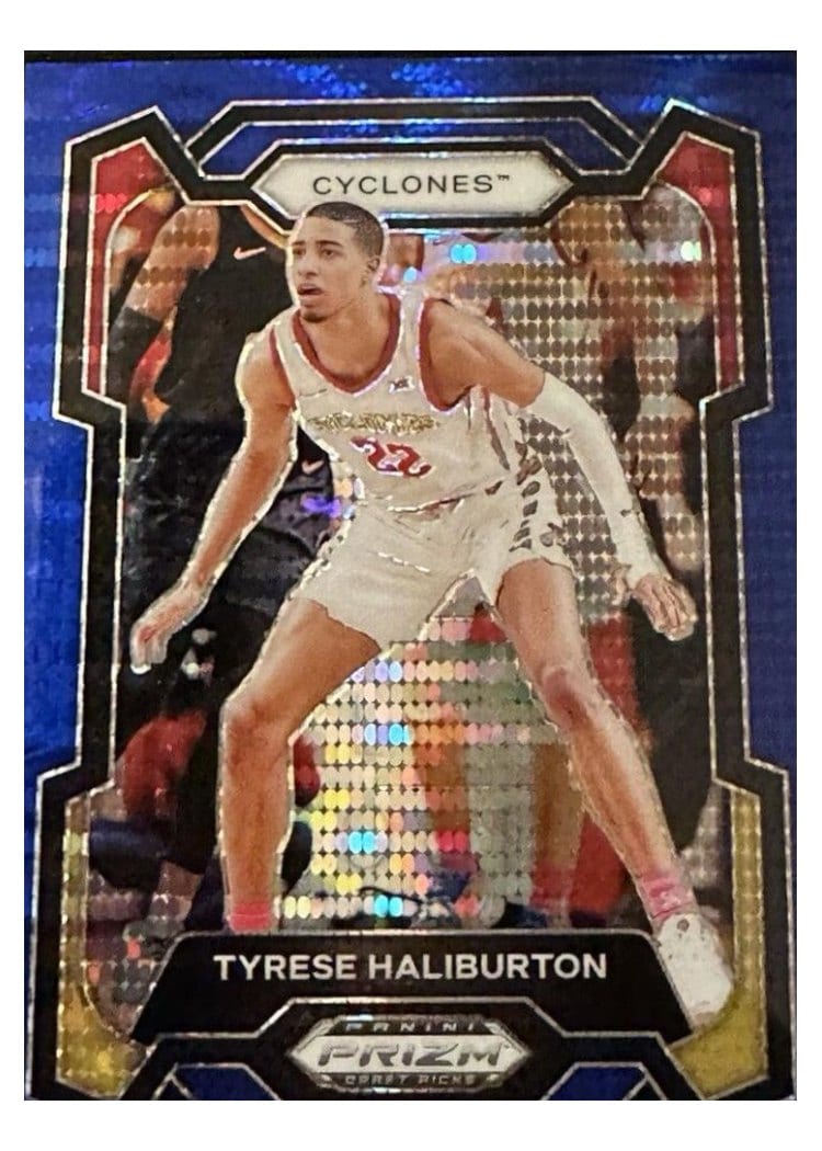 2024-25 Panini Prizm Base Set Tyrese Haliburton #99 card