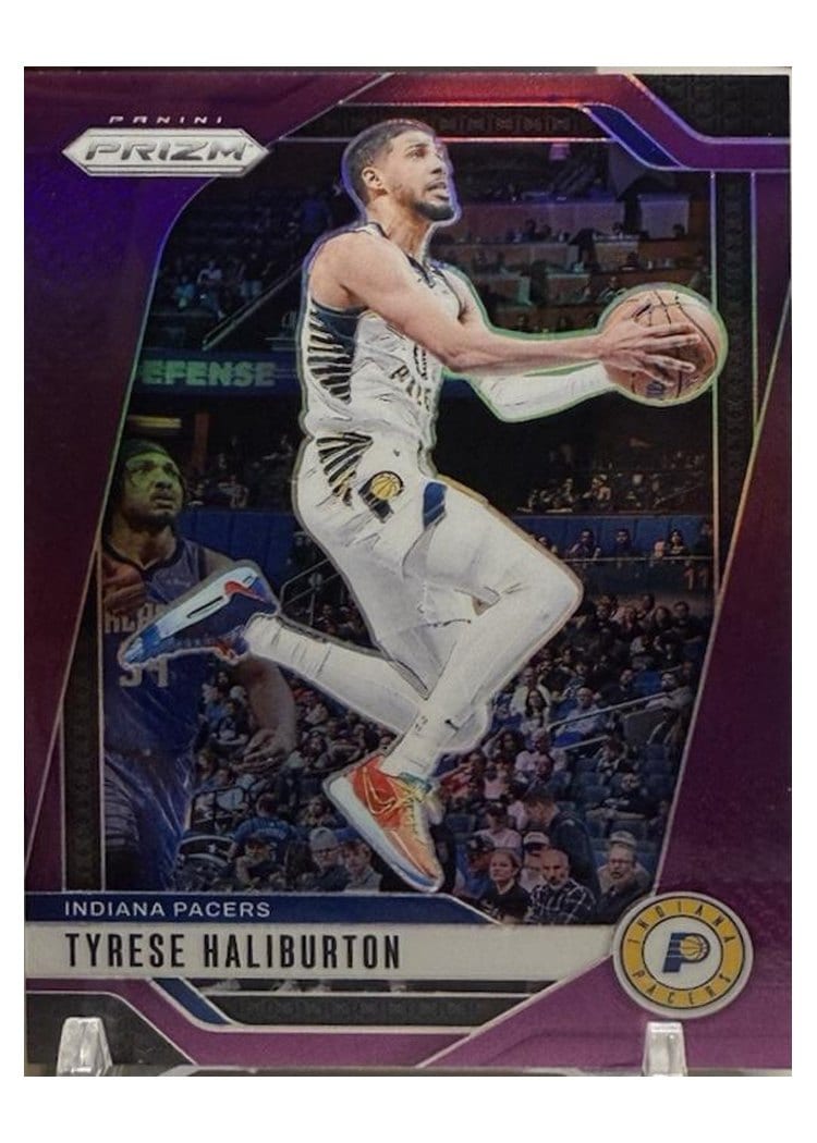 2024-25 Panini Prizm Base Set Tyrese Haliburton #99 card