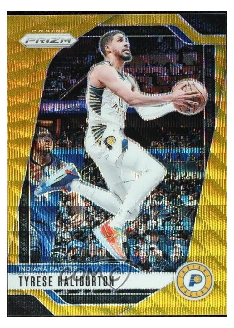 2024-25 Panini Prizm Base Set Tyrese Haliburton #99 card