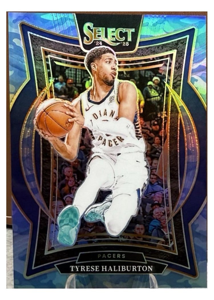 2024-25 Panini Select Base Set Tyrese Haliburton #64 card