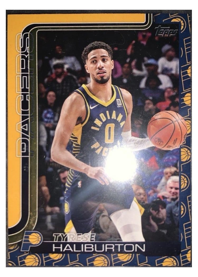 2025-26 Topps Base Set Tyrese Haliburton #47 card