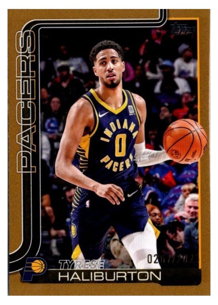 2025-26 Topps Base Set Tyrese Haliburton #47 card
