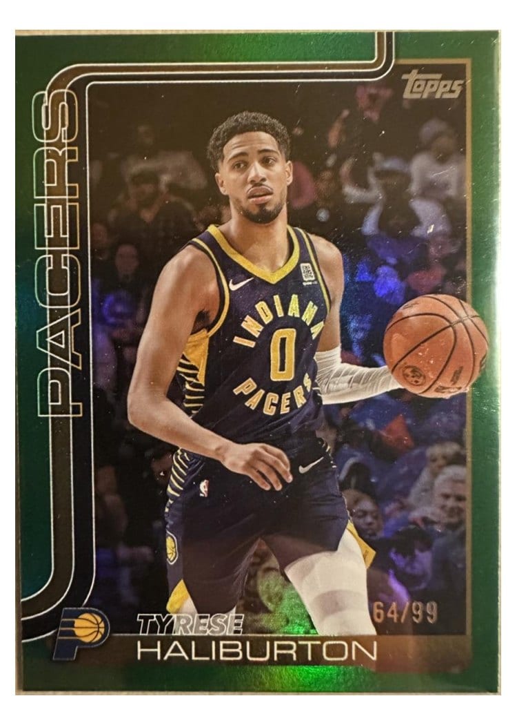 2025-26 Topps Base Set Tyrese Haliburton #47 card
