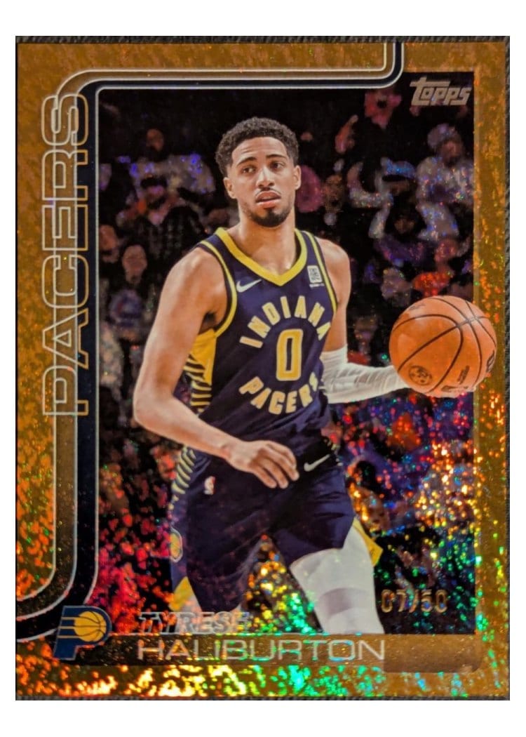 2025-26 Topps Base Set Tyrese Haliburton #47 card