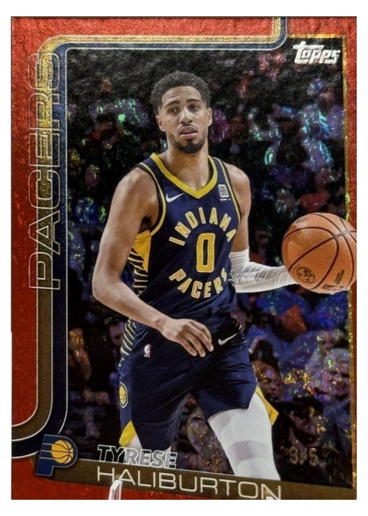 2025-26 Topps Base Set Tyrese Haliburton #47 card