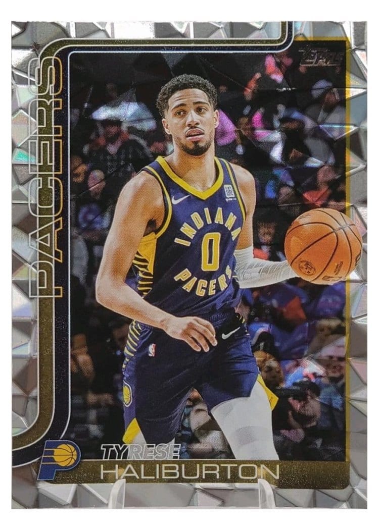 2025-26 Topps Base Set Tyrese Haliburton Diamante #47 card