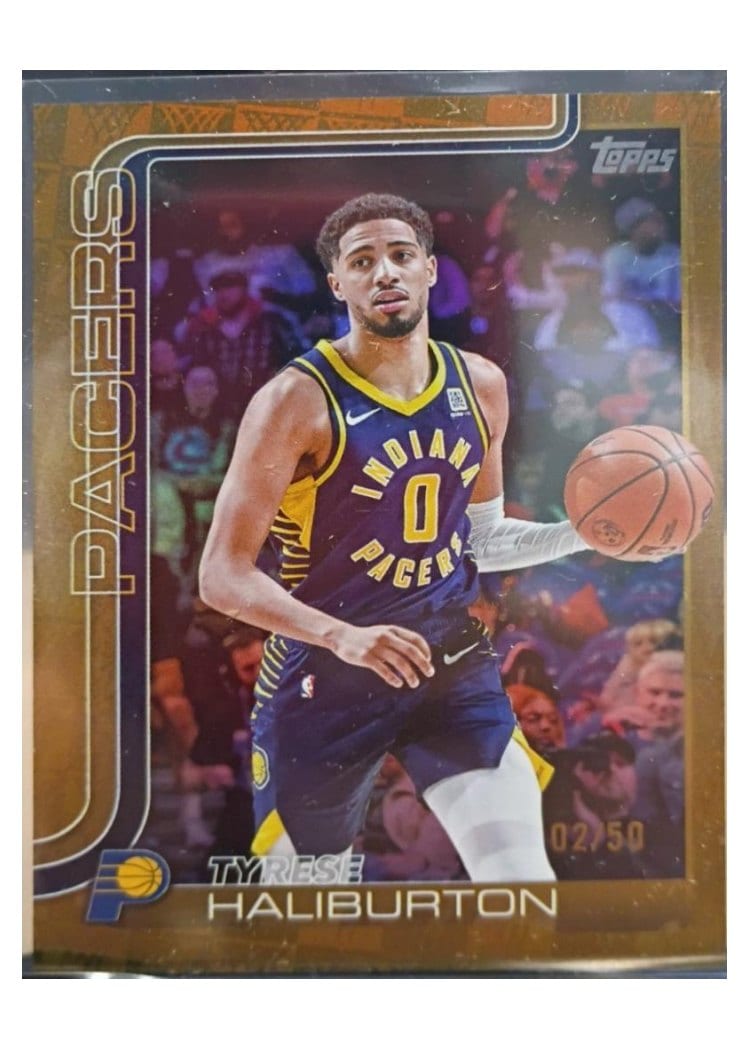 2025-26 Topps Base Set Tyrese Haliburton #47 card