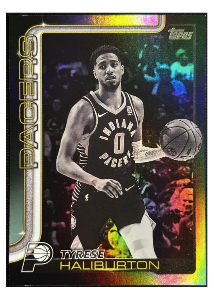 2025-26 Topps Base Set Tyrese Haliburton #47 card