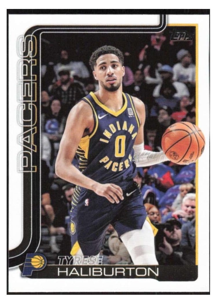 2025-26 Topps Base Set Tyrese Haliburton #47 card