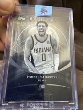2025-26 Topps Midnight Night Vision Tyrese Haliburton #NV-15 card