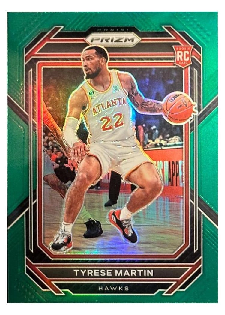 2022-23 Panini Prizm Base Set Tyrese Martin #241 card