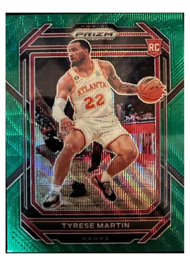 2022-23 Panini Prizm Base Set Tyrese Martin #241 card