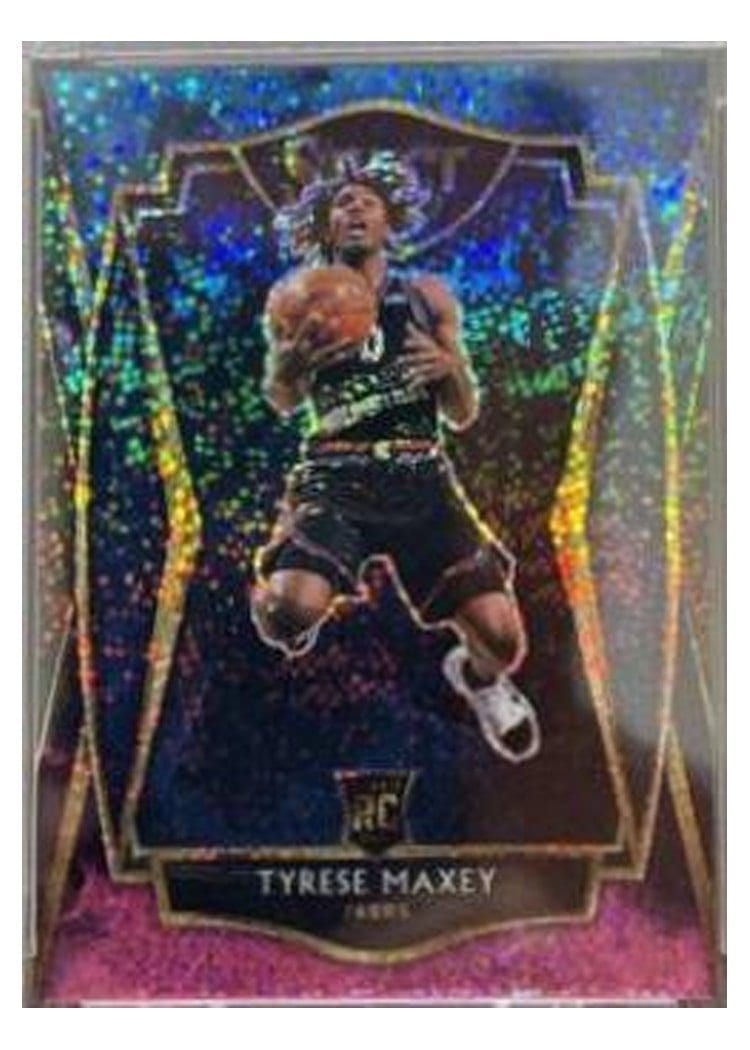 2020-21 Panini Select Base Set Tyrese Maxey #174 card