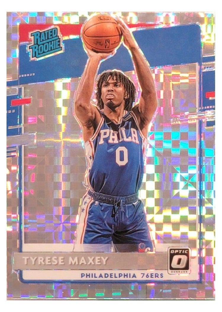 2020 Panini Donruss Optic Tyrese Maxey #171 card