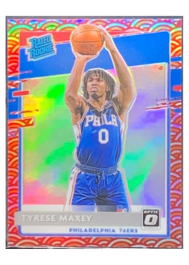 2020 Panini Donruss Optic Tyrese Maxey #171 card