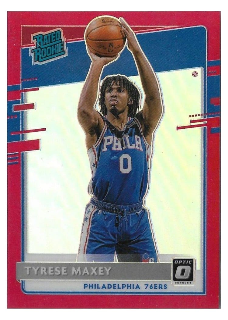 2020 Panini Donruss Optic Tyrese Maxey #171 card