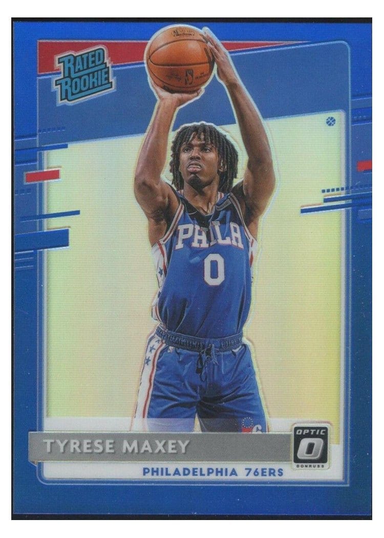 2020 Panini Donruss Optic Tyrese Maxey #171 card