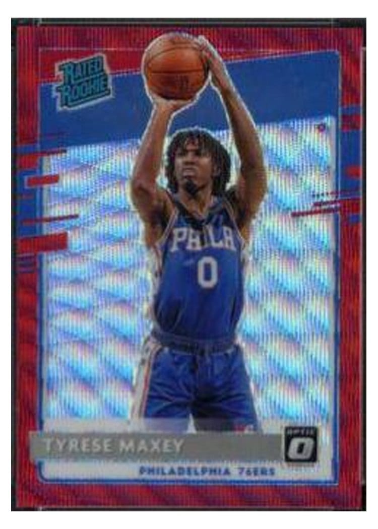 2020 Panini Donruss Optic Tyrese Maxey #171 card