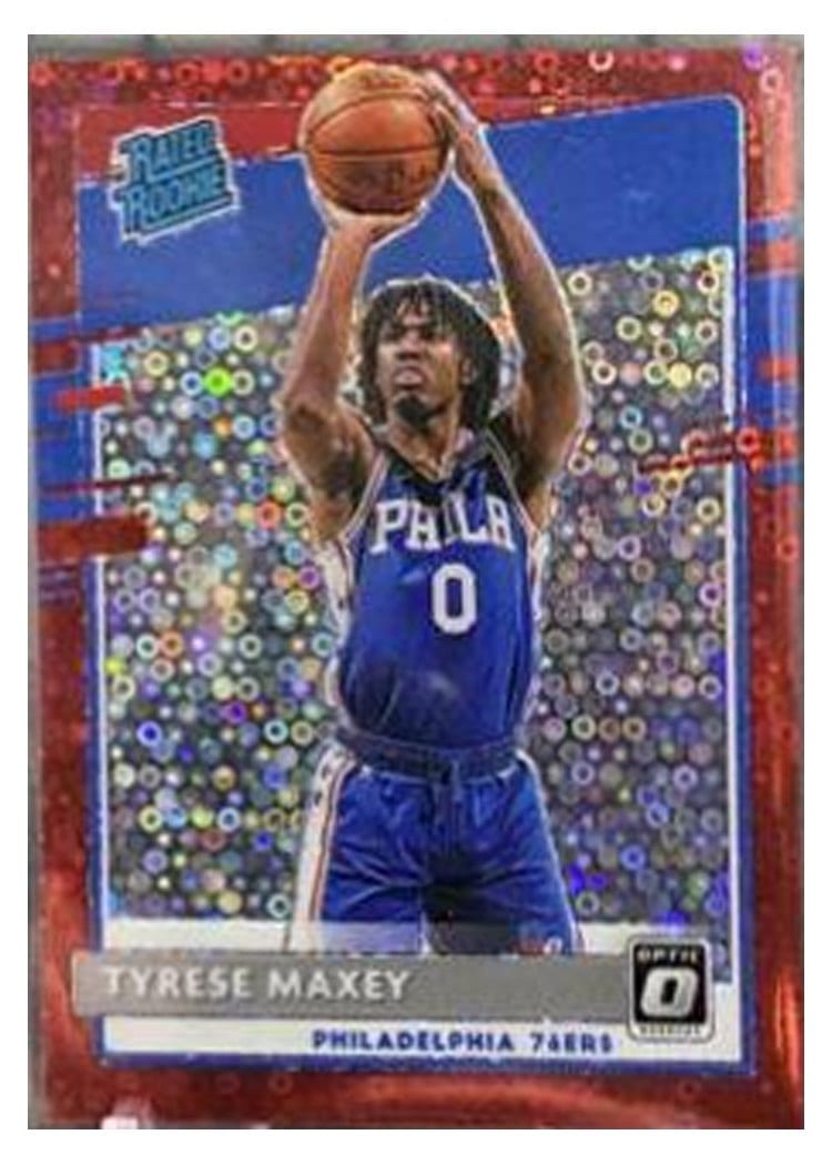 2020 Panini Donruss Optic Tyrese Maxey #171 card