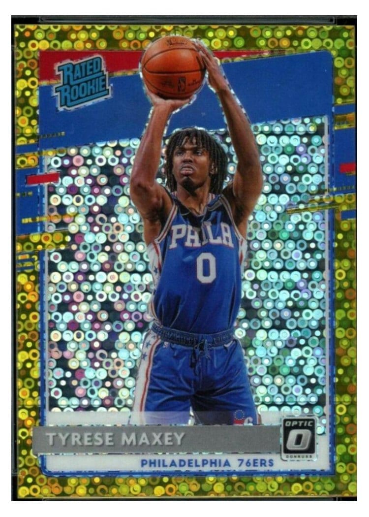 2020 Panini Donruss Optic Tyrese Maxey #171 card