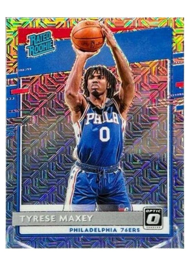 2020 Panini Donruss Optic Tyrese Maxey #171 card
