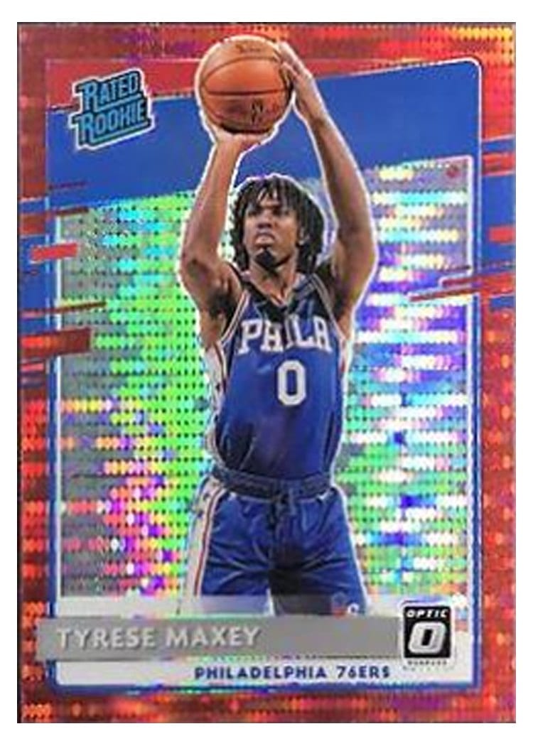 2020 Panini Donruss Optic Tyrese Maxey #171 card