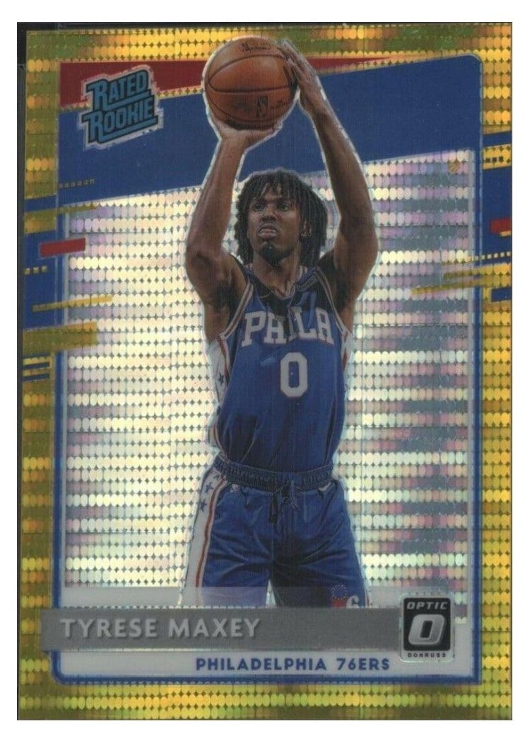 2020 Panini Donruss Optic Tyrese Maxey #171 card