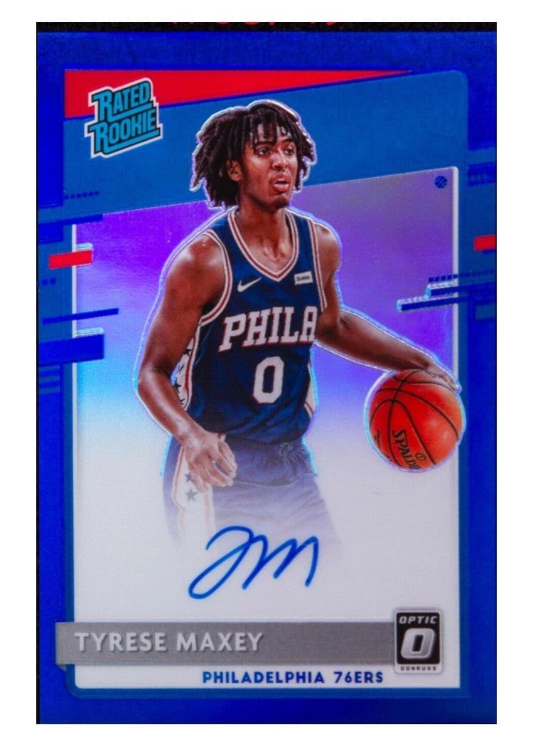 2020 Panini Donruss Optic Tyrese Maxey #171 card