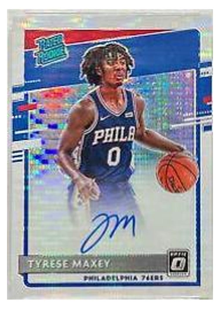 2020 Panini Donruss Optic Tyrese Maxey #171 card
