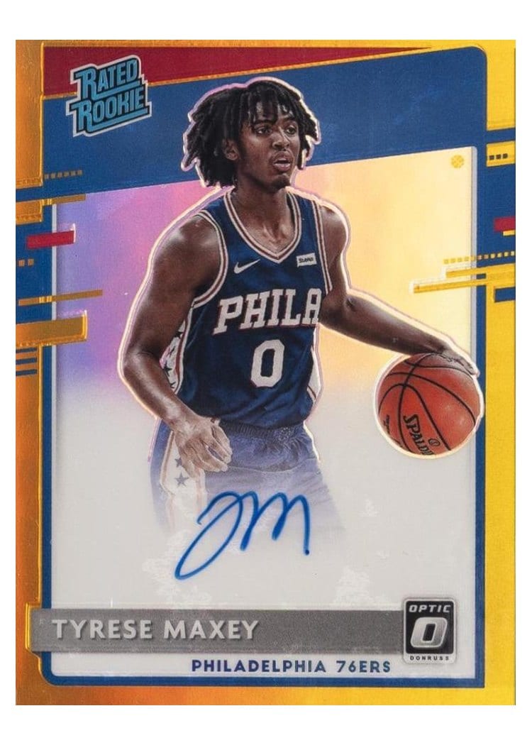 2020 Panini Donruss Optic Tyrese Maxey #171 card