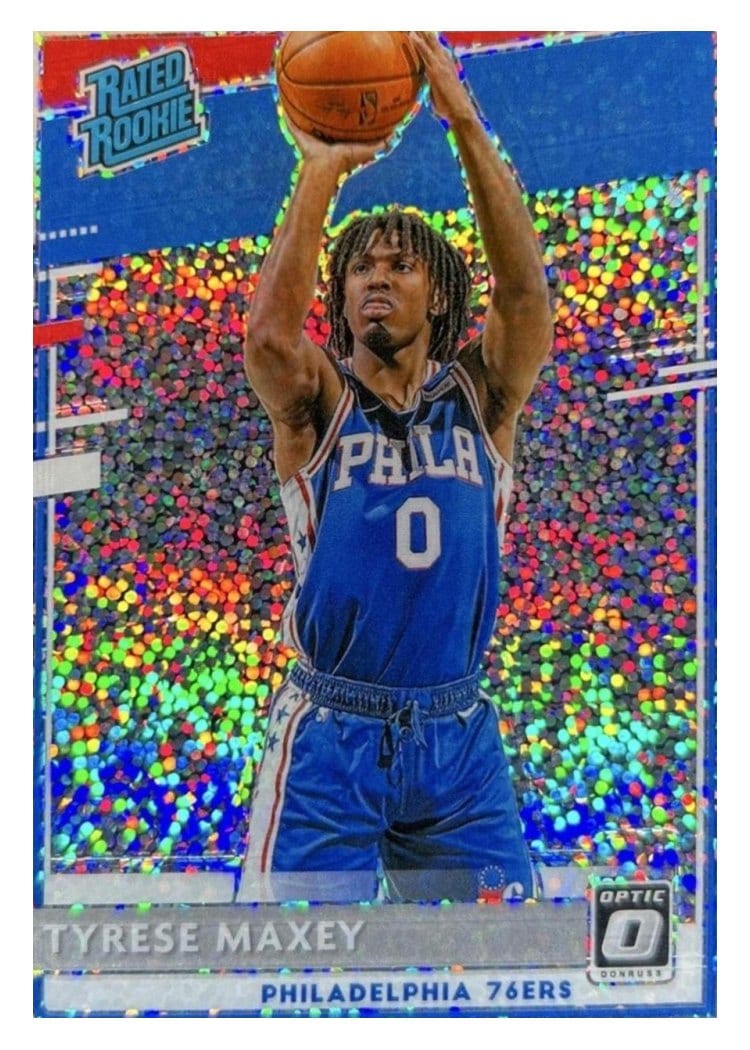 2020 Panini Donruss Optic Tyrese Maxey #171 card