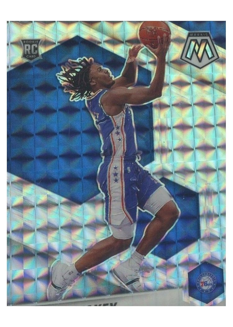 2020 Panini Mosaic Tyrese Maxey #203 card