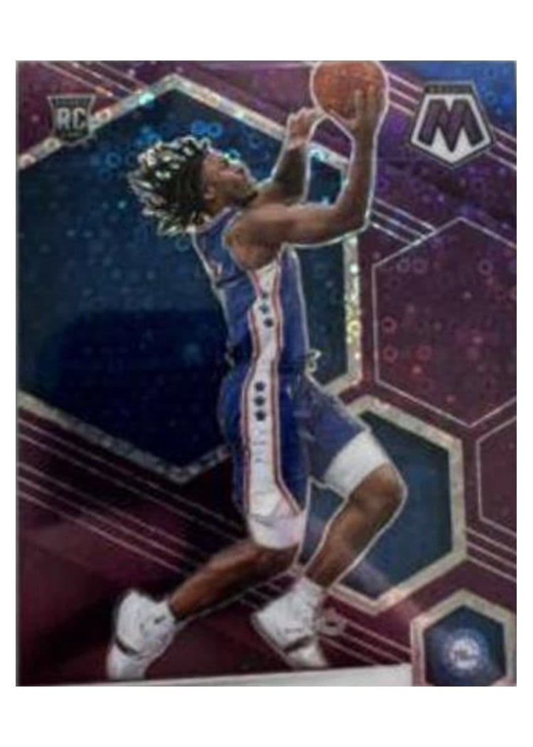 2020 Panini Mosaic Tyrese Maxey #203 card