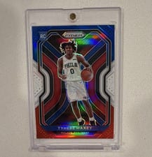 2020 Panini Prizm Tyrese Maxey #256 card