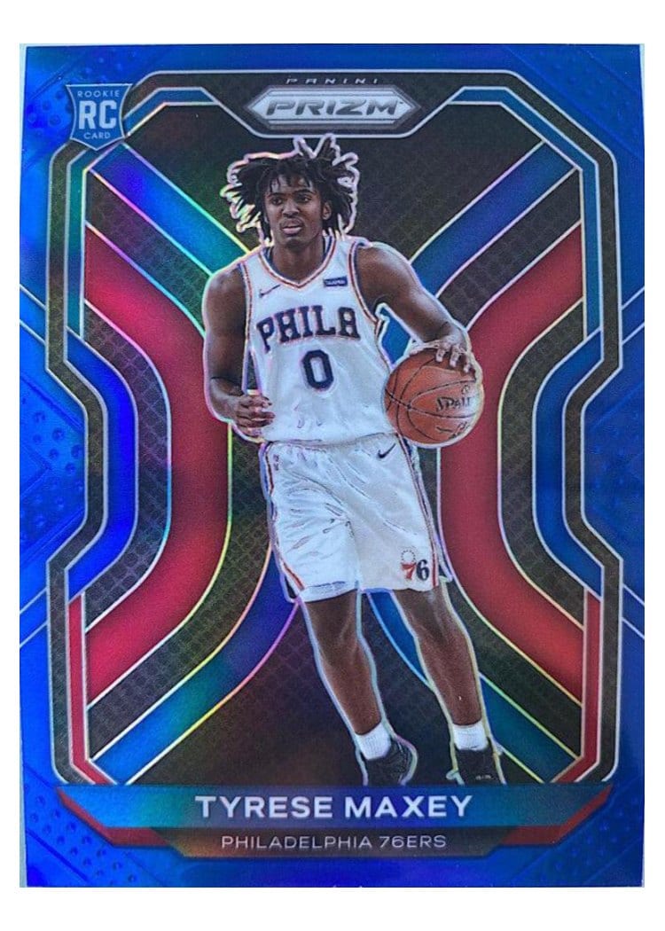 2020 Panini Prizm Tyrese Maxey #256 card